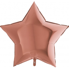 Μπαλονι Foil 36"(91Cm) Αστερι Ροζ-Χρυσο – ΚΩΔ.:36223Rg-Bb