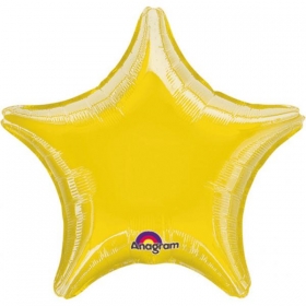 Μπαλονι Foil 18"(46Cm) Αστερι Μεταλλικο Κιτρινο – ΚΩΔ.:530576-Bb