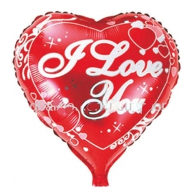 Μπαλονι Foil 18''(46Cm)  Κοκκινη Καρδια 'I Love You' – ΚΩΔ.:206263-Bb