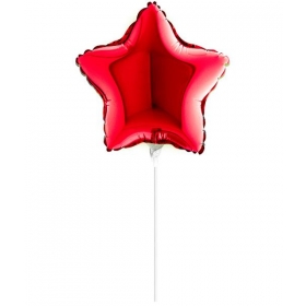 Μπαλονι Foil 5"(12Cm) Mini Shape Αστερι Κοκκινο – ΚΩΔ.:22883-Bb