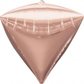 Μπαλονι Foil 18"(45Cm) Διαμαντι Ροζ-Χρυσο – ΚΩΔ.:3618499-Bb