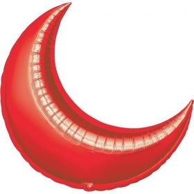 Μπαλονι Foil 35"(90Cm) Φεγγαρι Κοκκινο – ΚΩΔ.:516684-Bb