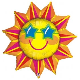 Μπαλονι Foil 106Cm Super Shape Ηλιος Με Γυαλια – ΚΩΔ.:85252-Bb