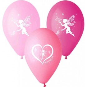 Τυπωμενα Μπαλονια Latex Fairies Σε Δυο Αποχρωσεις 12" (30Cm) – ΚΩΔ.:13512426-Bb