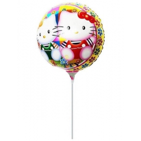 Μπαλονι Foil 18Cm Mini Shape Hello Kitty ΚΩΔ.:206188-Bb