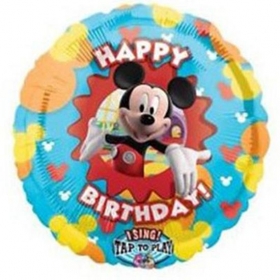 Μουσικο Μπαλονι Foil 71Cm Mickey Mouse «Happy Birthday» – ΚΩΔ.:516168-Bb