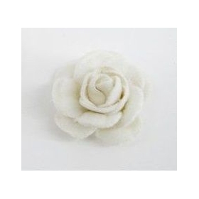 Λουλουδι Βελουδινο Λευκο 3,4 Εκατ. - ΚΩΔ:L16L-Rn