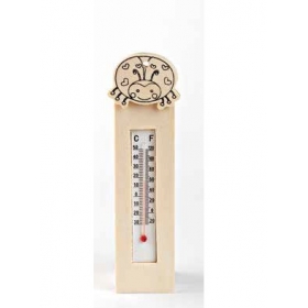 Ξύλινο Θερμόμετρο Πασχαλίτσα για Χρωμάτισμα - ΚΩΔ:208-9057-Mpu
