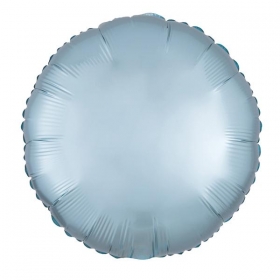 Μπαλονι Foil 18"(45Cm) Στρογγυλο Σατεν Παστελ Μπλε – ΚΩΔ.:539910-Bb