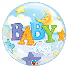 Μπαλονι Foil 22"(56Cm) Baby Boy Bubble – ΚΩΔ.:23597-Bb
