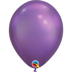 Chrome Μωβ Μπαλονια 11΄΄ (28Cm)  Latex – ΚΩΔ.:58274-Bb