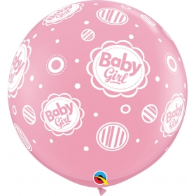 Baby Girl Μπαλονι 36'' (90Cm) Latex – ΚΩΔ.:18510-Bb