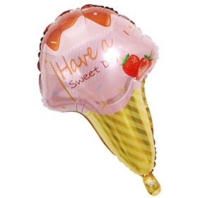 Μπαλονι Foil Super Shape 47X68Cm Ροζ Παγωτο «Have A Sweet Day» – ΚΩΔ.:207114-Bb