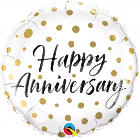 Μπαλονι Foil Super Shape 45Cm «Happy Anniversary» – ΚΩΔ.:85847-Bb