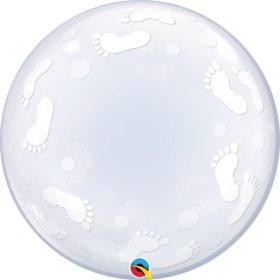 Μπαλονι Foil 24"(61Cm) Πατουσακια Μωρου Μονο Bubble – ΚΩΔ.:49459-Bb