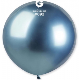 Shiny Μπλε Μπαλονια 19΄΄ (48Cm)  Latex – ΚΩΔ.:13619092-Bb