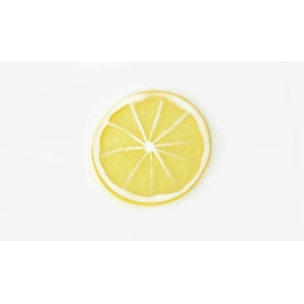 Φετα Λεμονιου Διακοσμητικο Μεγαλο Ακρυλικό 5.8cm - ΚΩΔ:519673