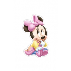 Ξυλινο Διακοσμητικο Baby Minnie 15 Εκατ. - ΚΩΔ:D16001-54-Bb