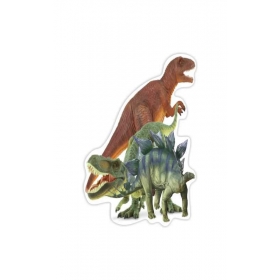 Ξυλινο Διακοσμητικο Δεινοσαυροι 15 Εκατ. - ΚΩΔ:D16001-63-Bb