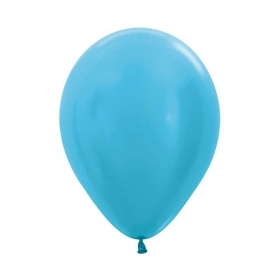 Caribbean Blue Λατεξ Μπαλονια 9'' (25Cm) - ΚΩΔ:13609038-Bb