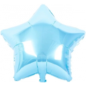 Μπαλονι Foil 36''(92Cm) Baby Blue Αστερι - ΚΩΔ:206348-Bb
