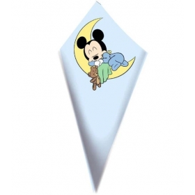 Χαρτινο Χωνακι Ζαχαρωτων Mickey Mouse Baby - ΚΩΔ:D1401-30-Bb