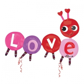 Μπαλονι Foil 55"(139Cm) Love Bug - ΚΩΔ:531858-Bb