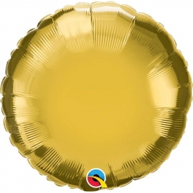 Μπαλονι Foil 18''(45Cm) Μεταλλικο Χρυσο Στρογγυλο - ΚΩΔ:35431-Bb
