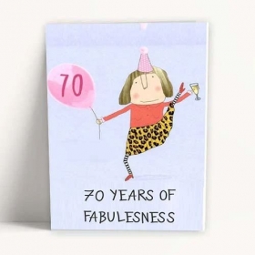 Καρτα Γενεθλιων 70 And Fabulous - ΚΩΔ:Xk14001K-77-Bb