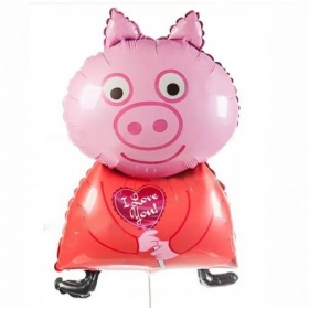 Μπαλονι Foil 34"(85Cm) Peppa Pig I Love You - ΚΩΔ:901809-1-Bb