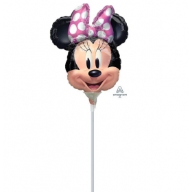 Μπαλονι Foil 9"(22Cm) Mini Shape Minnie Mouse Forever - ΚΩΔ:541010-Bb