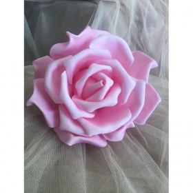 Διακοσμητικο Ροζ Λουλουδι 18Cm - ΚΩΔ:L7-Rn