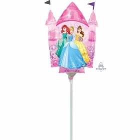 Μπαλονι Foil 13"(33Cm) Mini Shape Καστρο Πριγκιπισσας Disney - ΚΩΔ:533934-Bb