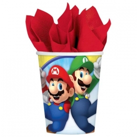 Χαρτινα Ποτηρια Super Mario - ΚΩΔ:9901537-Bb