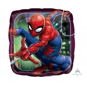 Μπαλονι Foil 18''(45Cm) Τετραγωνο Spiderman Animated - ΚΩΔ:534663-Bb