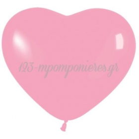 Bubble Gum Ροζ Μπαλονια Καρδιες 12΄΄ (30Cm)  – ΚΩΔ.:13512009Η-Bb