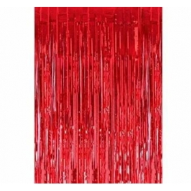 Κοκκινη Κουρτινα Foil 250X90Cm - ΚΩΔ:Crt-007-Bb