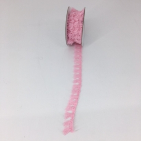 Ροζ Τρεσα Με Φουντακια 2cm x 9.1m - ΚΩΔ:A159-Rn