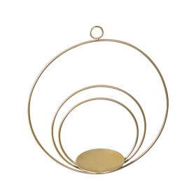 Κρεμαστοι Διακοσμητικοι Χρυσοι Κυκλοι Για Στολισμο - ΚΩΔ:B-Kykloi-Vx