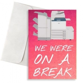 Καρτα Friends We Are On A Break Με Φακελο 11X18Cm - ΚΩΔ:Xk14001K-17W-Bb