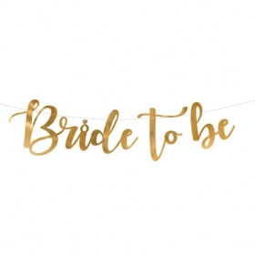 Διακοσμητικη Γιρλαντα "Bride To Be" 19X80Cm - ΚΩΔ:Grl85-019M-Bb
