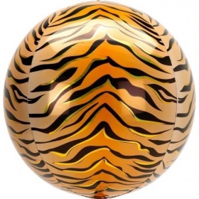 Μπαλονι Foil 16''(40Cm) Orbz Τιγρε Animal Print - ΚΩΔ:542110-Bb
