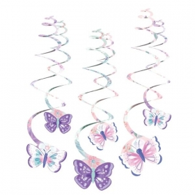 Διακοσμητικα Οροφης Swirl Πεταλουδες 61Cm - ΚΩΔ:9909728-Bb