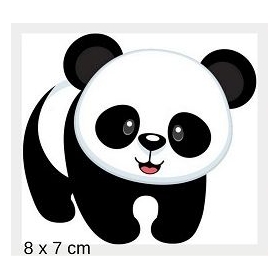 Ξυλινο Panda Με Laser Cut Κοπη Περιμετρικα 8Χ7Cm - ΚΩΔ:Mpoae17-8-Al