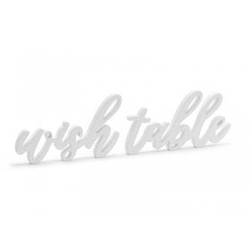 Ξυλινο Διακοσμητικο “Wish Table” 40X10Cm - ΚΩΔ:492852-Nt