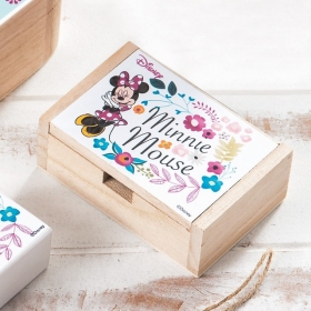 Ξύλινο Κουτάκι Minnie Bloom 10.5x7x4cm - ΚΩΔ:NA1130-PR