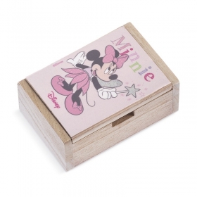 Ξύλινο Κουτάκι Minnie Νεράιδα 10.5x7x4cm - ΚΩΔ:NA153-PR