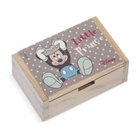 Ξύλινο Κουτάκι Mickey Prince 10.5x7x4cm - ΚΩΔ:NA245-PR