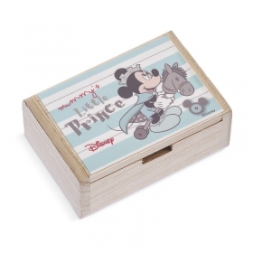 Ξύλινο Κουτάκι Mickey Prince 2 10.5x7x4cm - ΚΩΔ:NA263-PR