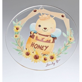 Plexiglass Διακοσμητικό με Μελισσούλα 5cm - ΚΩΔ:M10497-AD